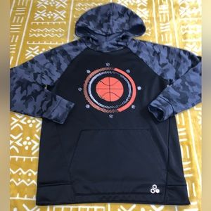 Tek-Gear performance Warm-Tek fleece hoodie. Sz 14/16 Large